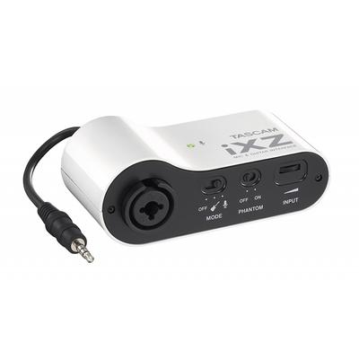 TASCAM IXZ Microphone Guitar Interface for iPadiPhoneiPod touchAndroid Youtube Pocket Kara Music Production Live Streaming