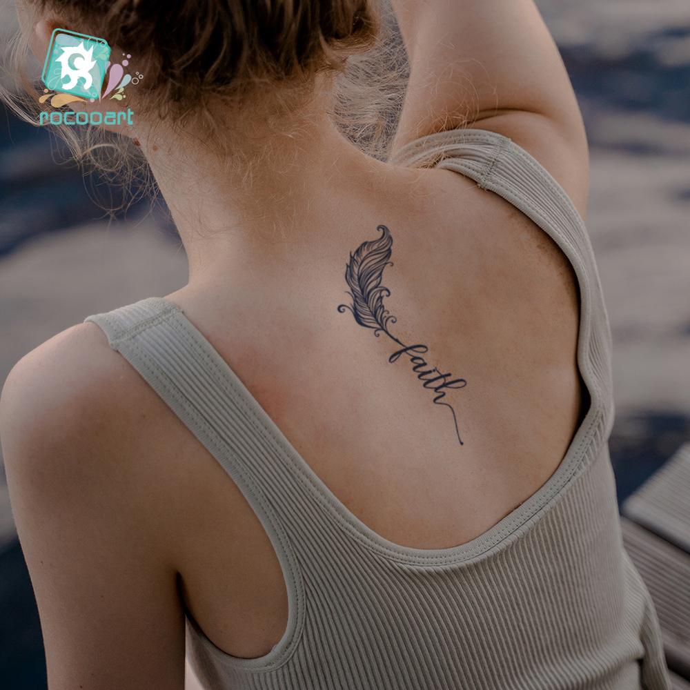 Sexy Women Temporary Tatoo Designs Waterproof Temporary Long Lasting 2 Weeks Tattoos Semi Permanent Effect