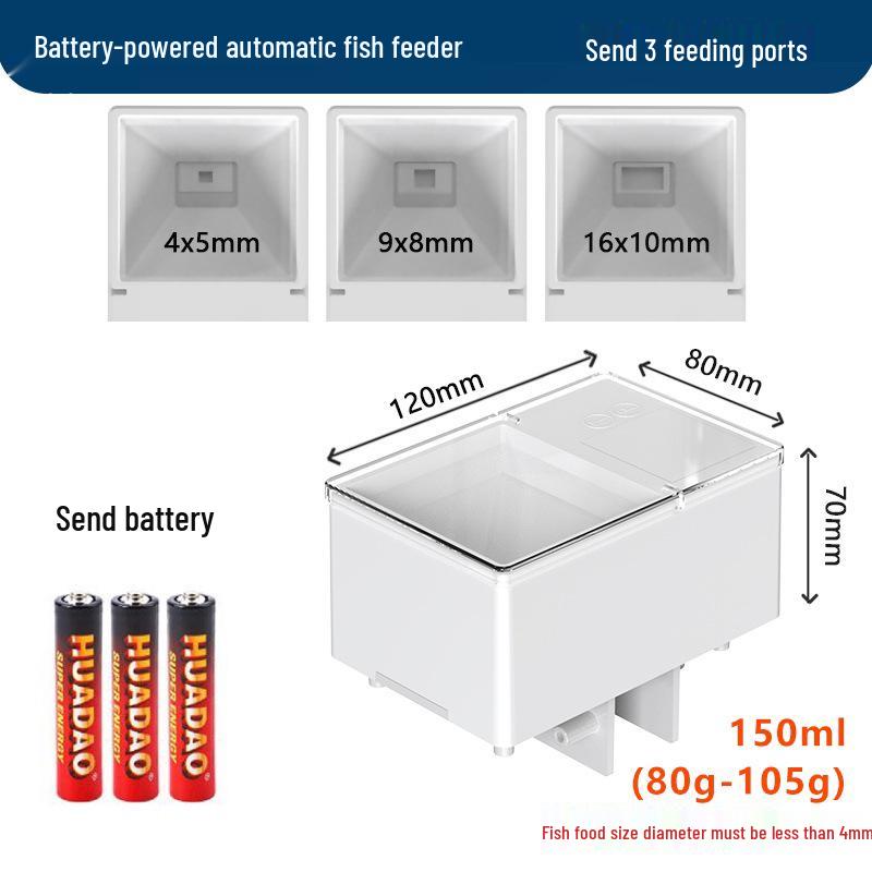 Automatic Fish Tank Feeder: Timed Turtle Feeder & Bait Dispenser