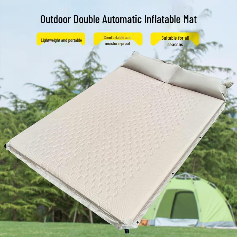 Sanjihuwai TP1154 Self-Inflating Double Outdoor Mattress