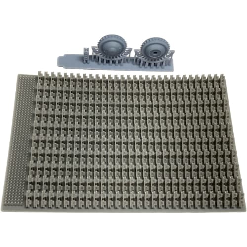 Chino Model 1/35 Scale FCM36 Working Track Links, Plastic Model Parts, CM-075