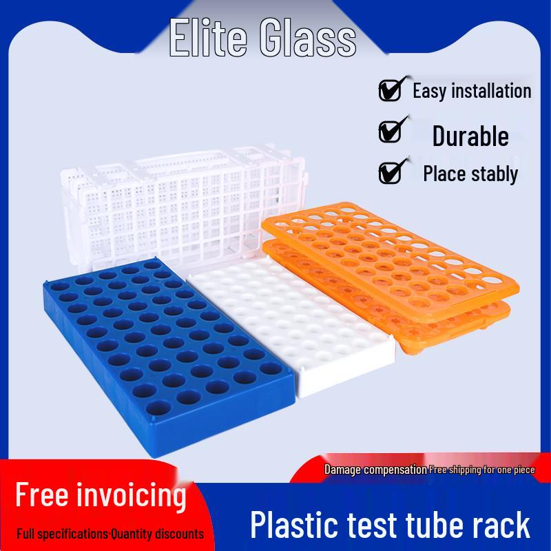 Chromatography, Cryogenic, and Headspace Vial Rack - Acrylic and PP Plastic Box for Small Vials