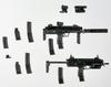 Tomytec Little Armory x Dolls Frontline Exilium Dolls Frontline 2 Cheetah Scale Unpainted Assembly Runner Kit 337034 2 LA-DF37 1/12