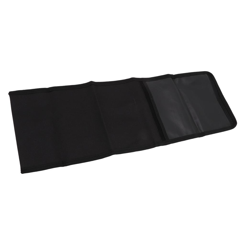 BBQ Tool Storage Bag Oxford Cloth Foldable Portable Barbecue Tool Holder Bag for Camping Backyard