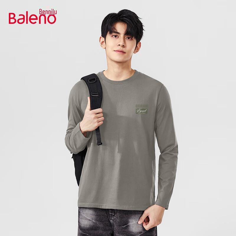 Baleno Men s Heavyweight Cotton Long Sleeve T-Shirt 5XL
