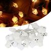3 Meters 20pcs LED String Lights Halloween Props Skull Pattern Party Decoration Light