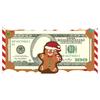 Yousheng Christmas Red Envelope Money Holder with 6 Slots DIY Holiday Cash Card Box Surprise Xmas Gift Card Holder
