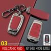 Crown Lu Fang Key Case for 24 Model Toyota 14th Gen Crown & Vellfire 2024 - Metal Leather Shell Buckle