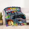 Roblox 504 Couverture Douce & Confortable Idéale pour Chaise Bord de Mer Canapé pour Toutes les Occasions Impression Numérique Cadeau pour Voyage Maison Anniversaires