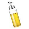 Transparent Kitchen Oil Bottle Borosilicate Glass Heatproof Condiment Dispenser Multipurpose Liquid Dispensing Tool
