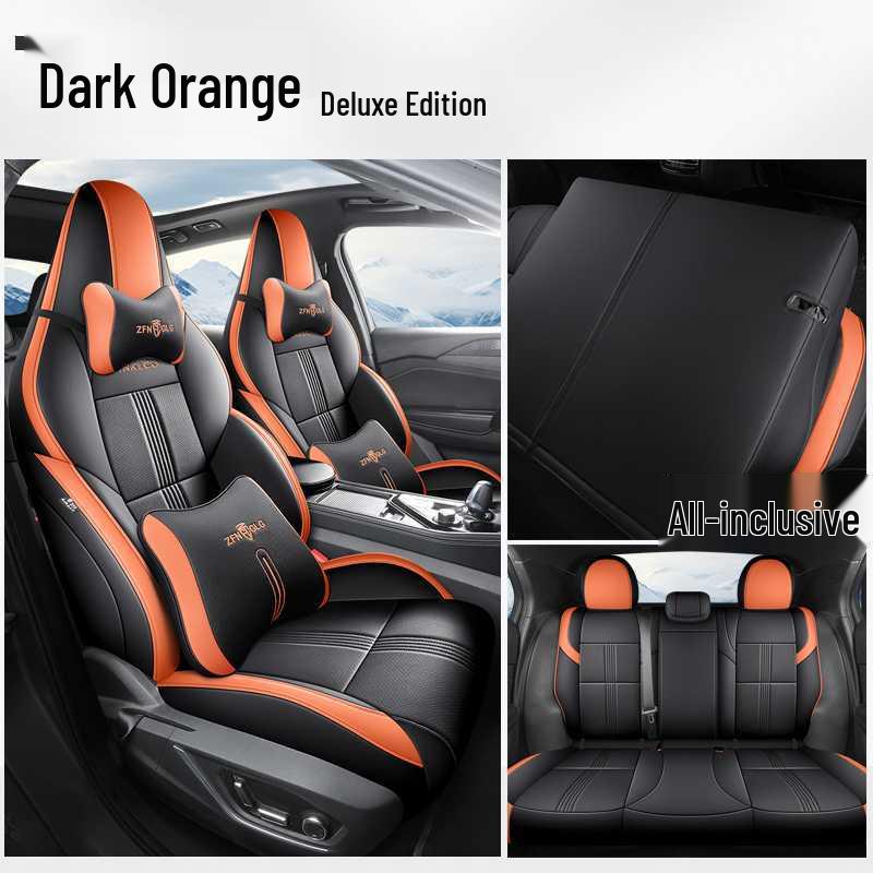 Lynk & Co 03 Leather Car Seat Cushions (23-26), All-Season, Fully Wrapped, Vehicle-Specific Seat Covers