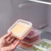 Organizer Case Fruit Vegetable Storage Box Fridge Butter Container Cheese Slice Storage Box