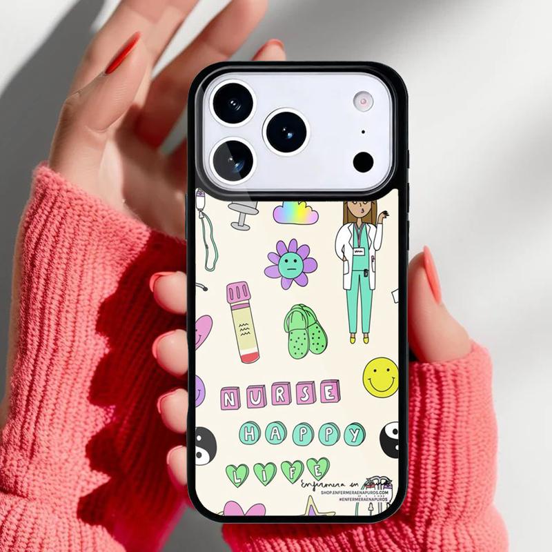 Medicine Nurse Doctor Dentist Phone Case for iPhone 17 Air 16e 15 14 13 Pro Max Back Cover for 12 11 Pro Coque