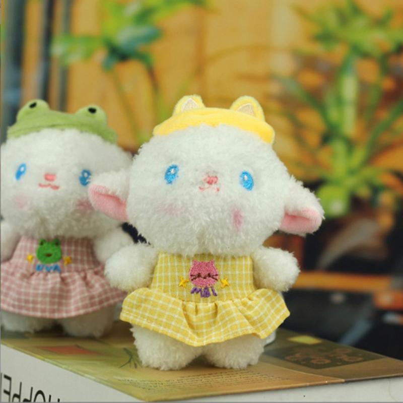 Niedlicher Plüsch Schaf Schlüsselanhänger Anhänger Niedliches Plüschtier Auto Schlüsselanhänger Anhänger