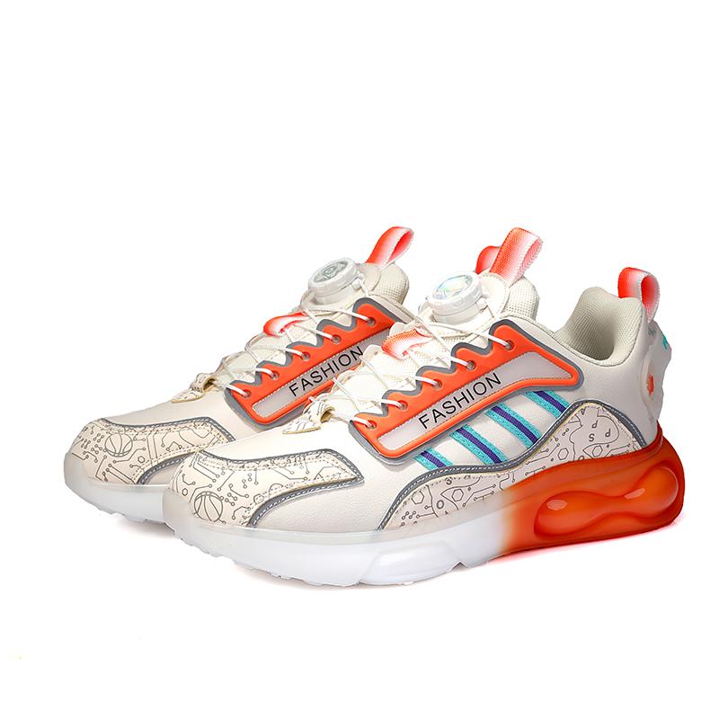 

Новые молодежные модные кроссовки для бега Мужские кроссовки с мягкой подошвой popcorn flick, модные кроссовки с нескользящей подошвой для студентов, повседневная обувь, спортивная обувь 44