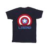 Captain America Boys My Dad Is A Legend Cotton T-Shirt