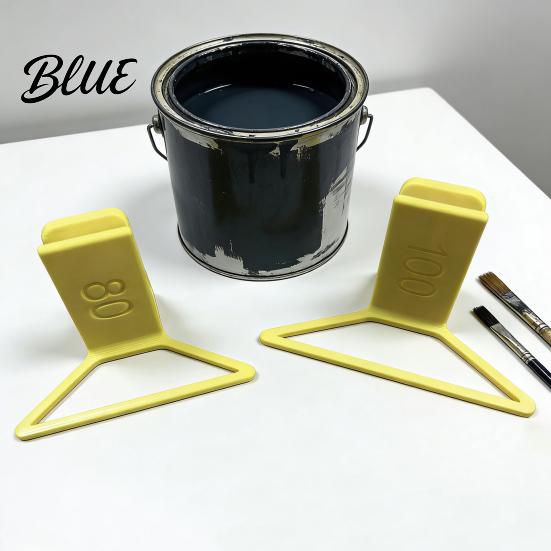 Paint Brush Organizer Storage Rack Secure Hold Clamps to Can Drip Catcher Clip Rim Prevents Waste Cleaning Tool Painting Accessory Painter Holder