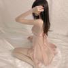 Tempting Sheer Nightgown: Thin Sling Lingerie for Women