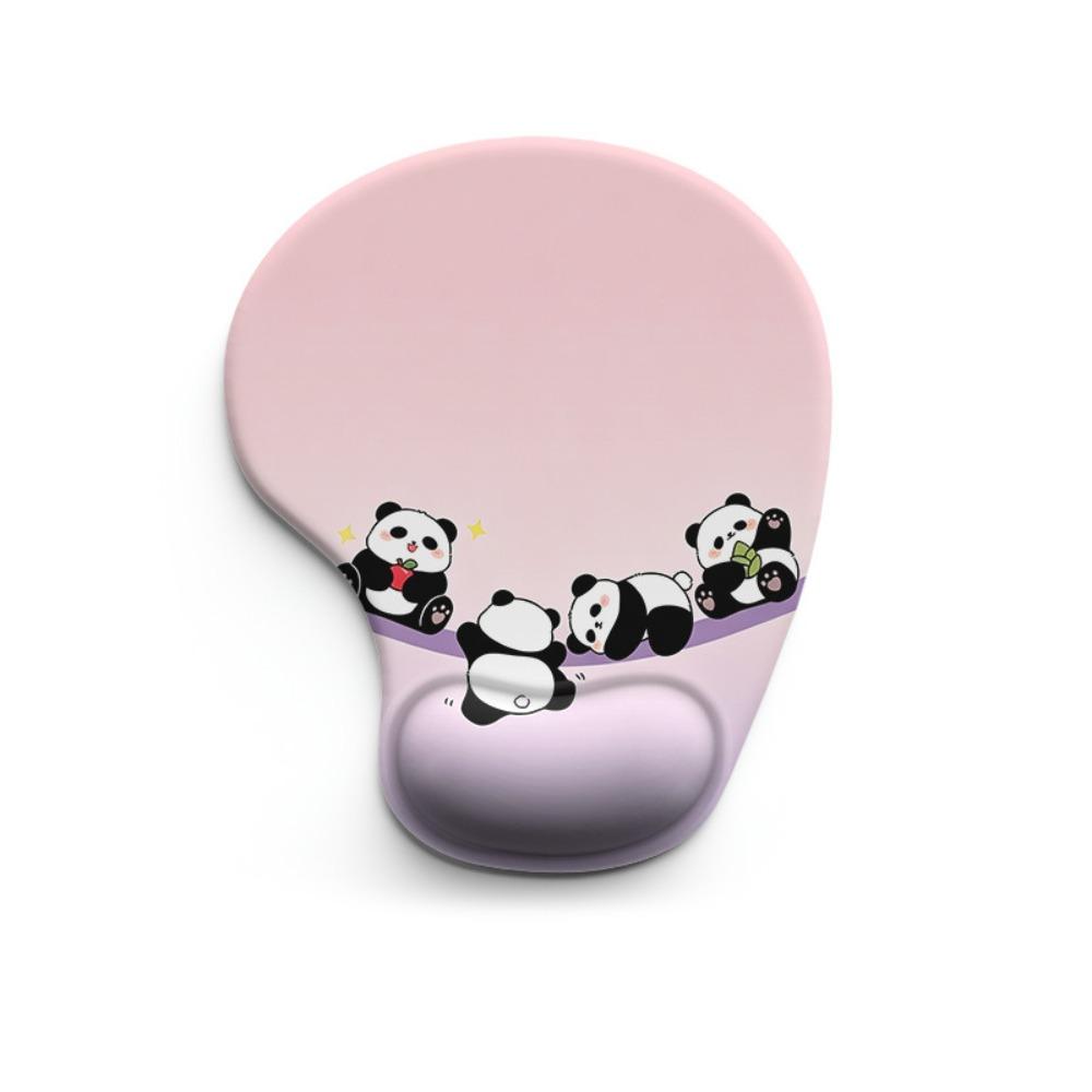 Silicone Comfortable Wrist Rest Non-Slip Desktop Wrist Support Cartoon Animal Mouse Pad  Computer