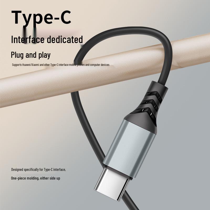 All-Metal Digital Stereo Type-C In-Ear Headphones for Samsung & Huawei