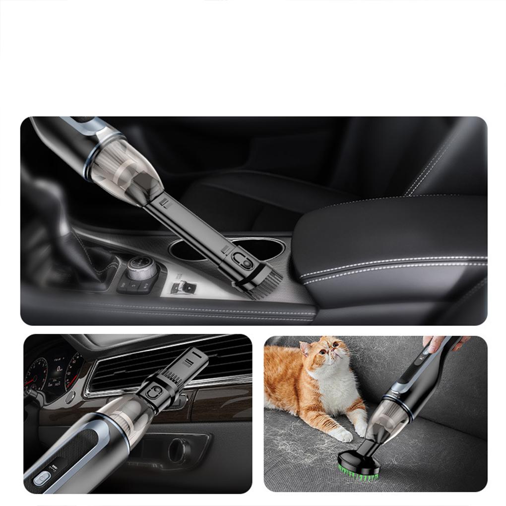 5200mAh Car Mounted Vacuum Cleaner Vehicle Wireless Portable Handheld Automobile Mini Vacuum Cleaner