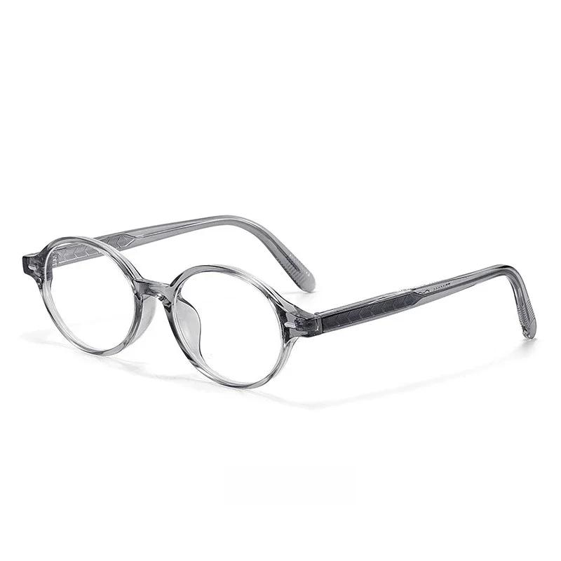 Retro Oval Anti Blue Light Glasses Neutral Fashion High Class Optical Frames for Men Women