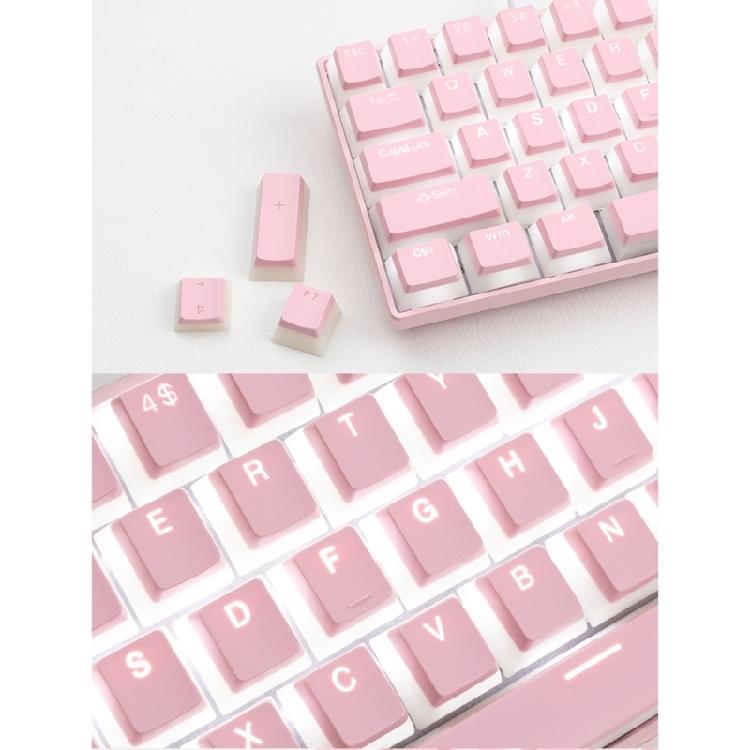 130Keys PBT Keycap Pudding OEM Profile Backlit for RGB Mechanical Keyboard
