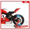 Spray 1/6 Ducati V4S Racing Motorcycle Alloy Diecast Model Car Trendy Indoor Furniture Toys Ornaments Collection Hobbies Holiday