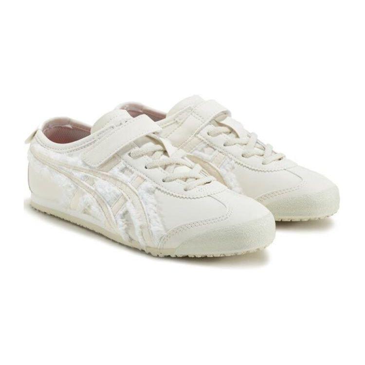 Onitsuka Tiger Mexico 66 Comfortable Versatile Non-Slip Low-Top Kids Casual Shoes Kids sneaker White 1184A206-100
