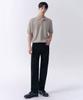 Straight Denim Pants [Black]