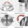 SUPOR 24cm 304 Stainless Steel Multi-Purpose Steamer Pot
