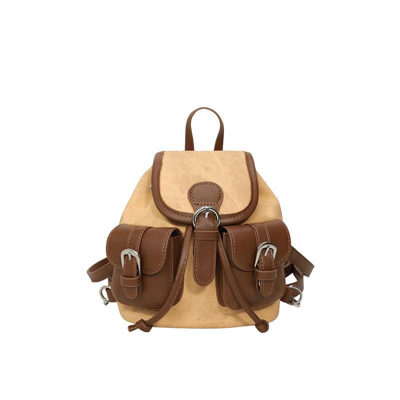 Schoolbag new commuter women's backpack early autumn multi-pocket small backpack personalized outdoor leisure trend women's bag