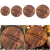 Couvre-casserole en bois fabriqué à la main pour une cuisson en extérieur en toute sécurité