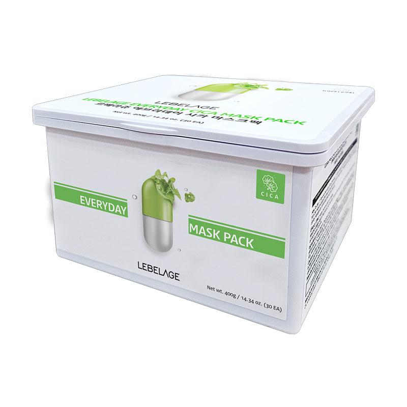 Lebelage Everyday Cica Mask Pack 400g(30sheets) / exp 2027.04.16