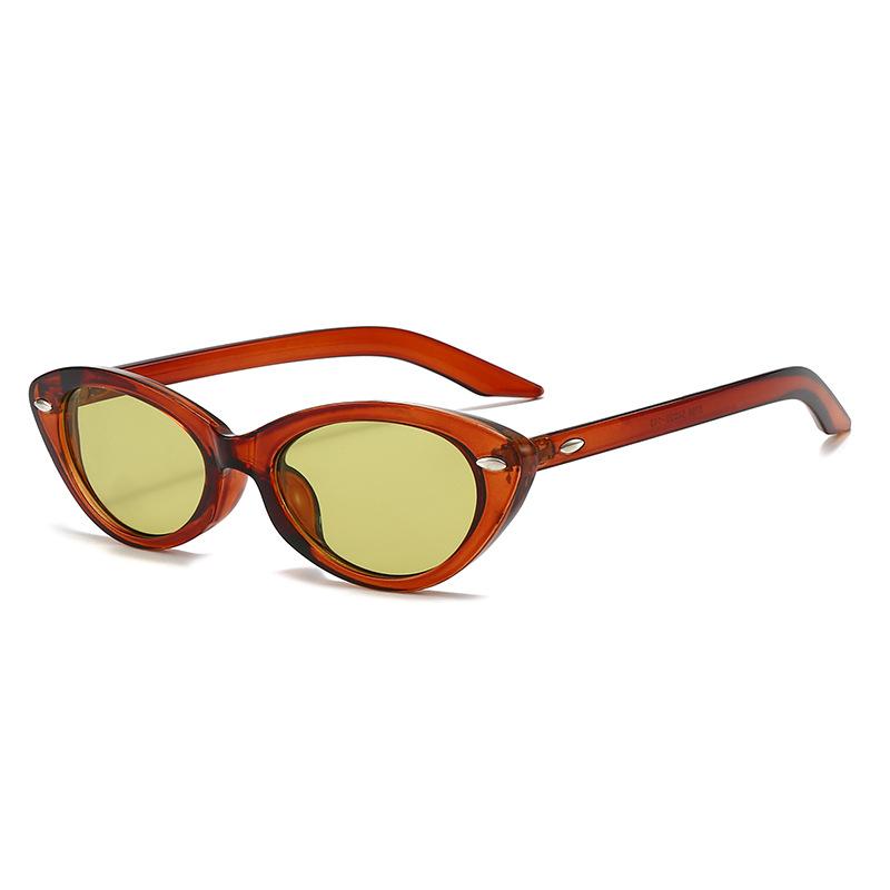 Rice nails simple cat eye sunglasses, new fashion sunglasses UV-proof sunglasses for women