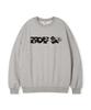 TOPBOY Intruder Oversized Printed Sweatshirt