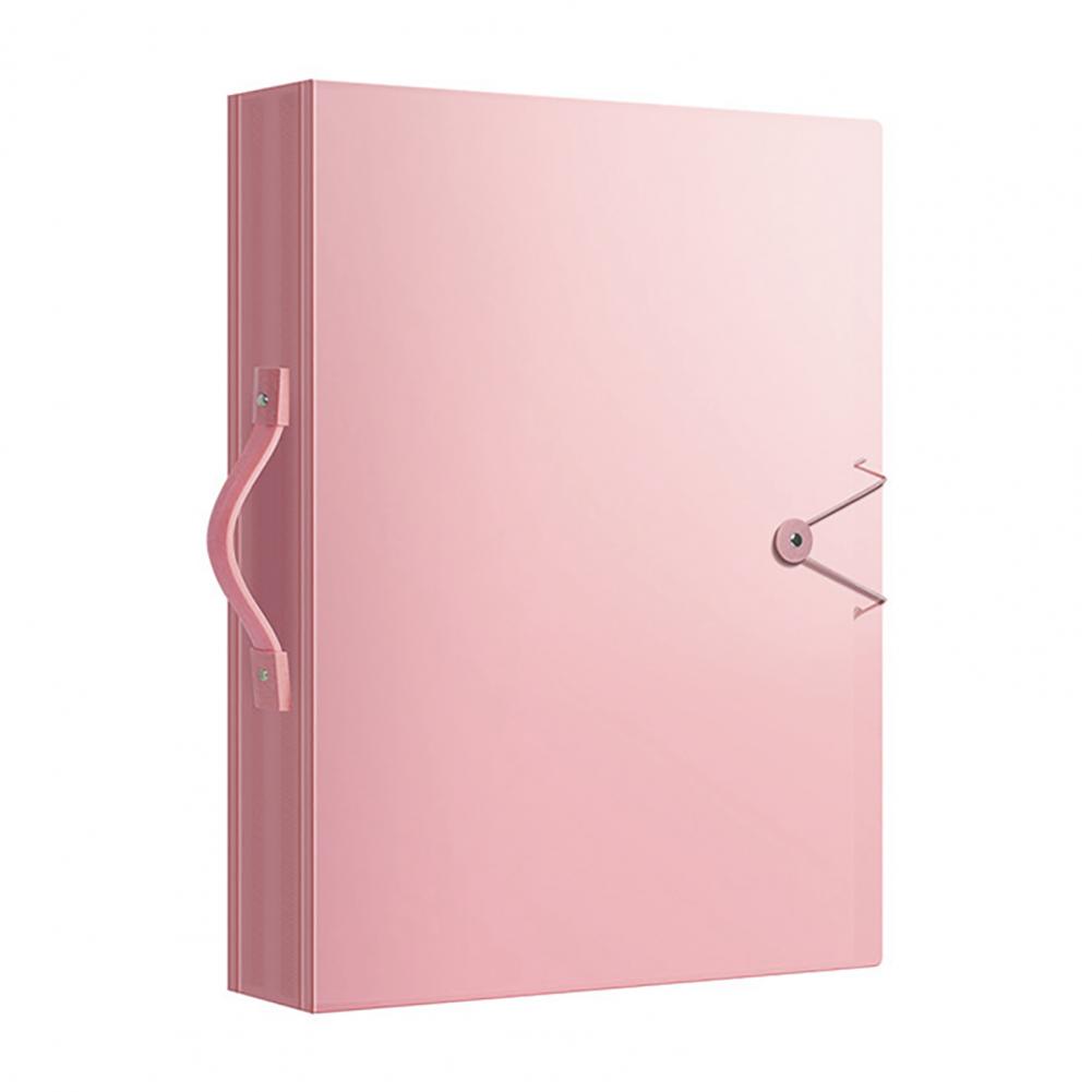 Diamond Painting Photo Album A3 60Pages Storage Book Portfolio Presentation Storage Book Crack-resistant Folder Stationery розовый