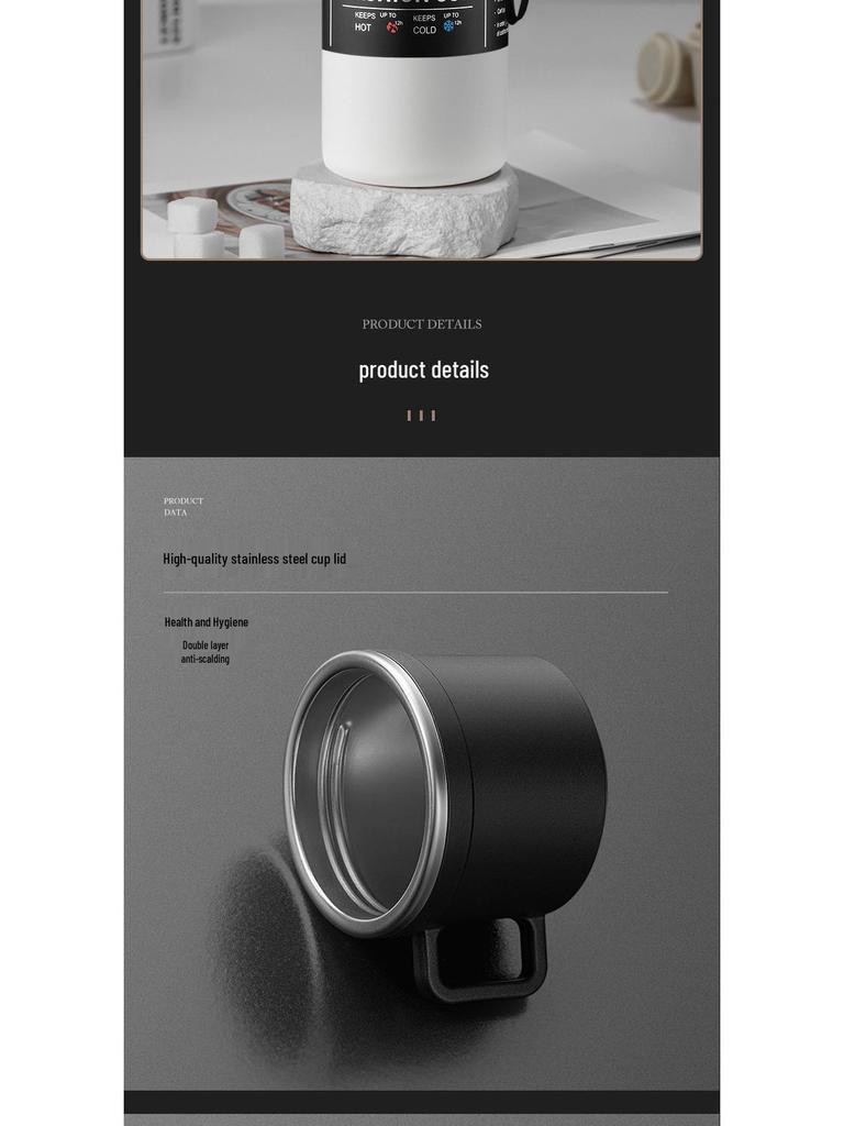 Portable Large-Capacity Double-Wall Insulated Stainless Steel Water Cup