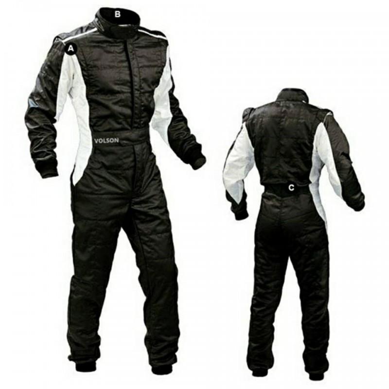 Car F1 Off-Road Go-Kart Waterproof Jumpsuit Adults Kids Unisex
