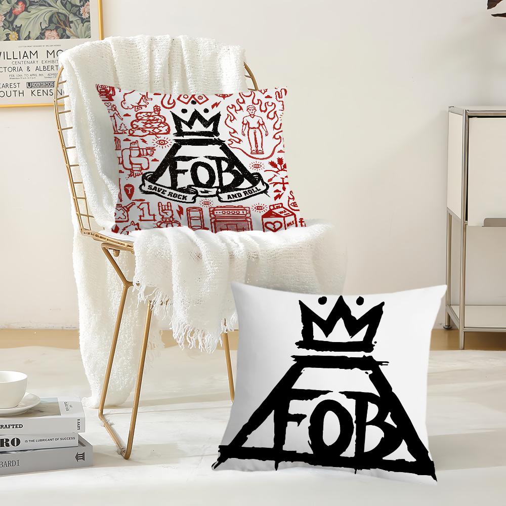FFall Out Boy Band Pillow Case Suitable For Bedrooms Living Rooms Cars Home Decoration