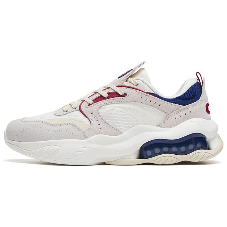 Anta Qiyuan 982 Men Casual Sneakers White Gray Blue 112318881-2 40