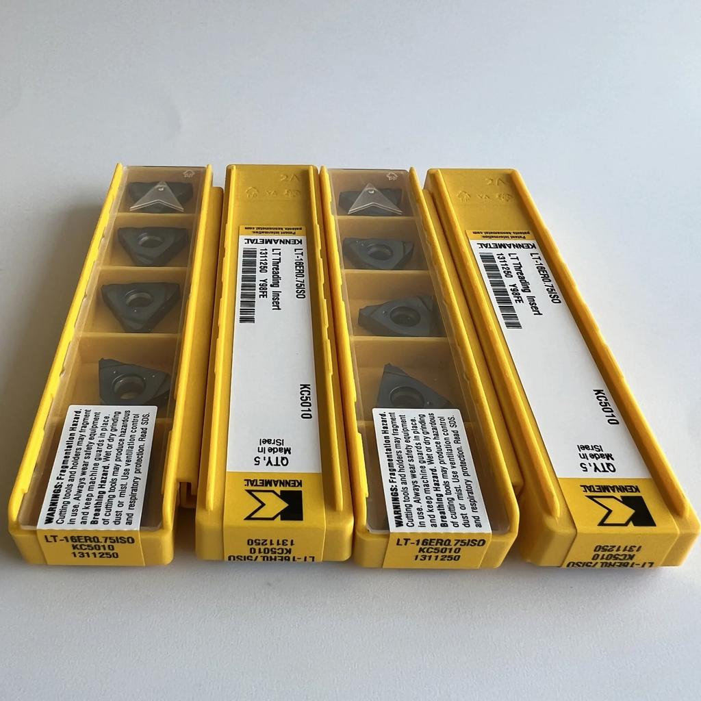 KENNAMETEL / LT-16ER0.75ISO KC5010  / Original Carbide Blade 10 Pcs
