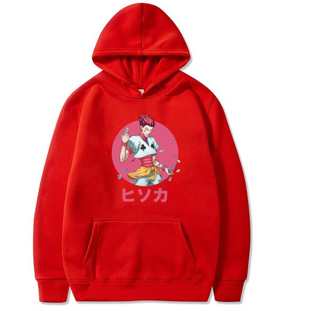 Japanese Animation HUNTER Men's Hoodie Autumn Sweatshirt Men Womnen Fashion Design Pullover Men's Fleece Hoodies