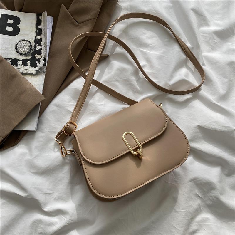 

Retro single shoulder underarm bag women s winter new fashion simple oblique span bag casual commuter small square bag хакі