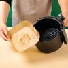 100pc Air Fryer Disposable Paper Liner for Air Fryer Silicone Oil Paper Absorbing Special Paper Pad for Food Plate