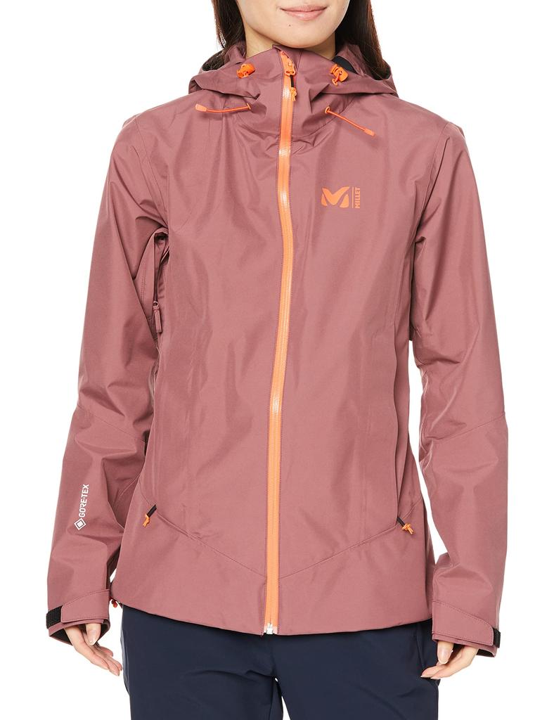 Millet Grand Montes II GTX Waterproof Rose Size S Jacket, Women's Brown,