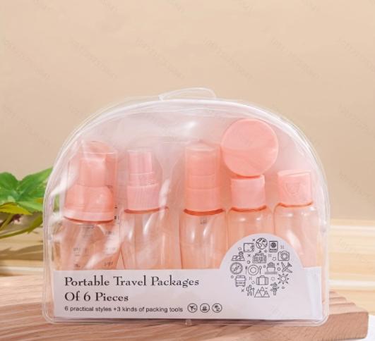 6 Портативных флаконов-спреев дорожного размера 5 мл, самозаполняющиеся снизу, набор флаконов для духов Metal