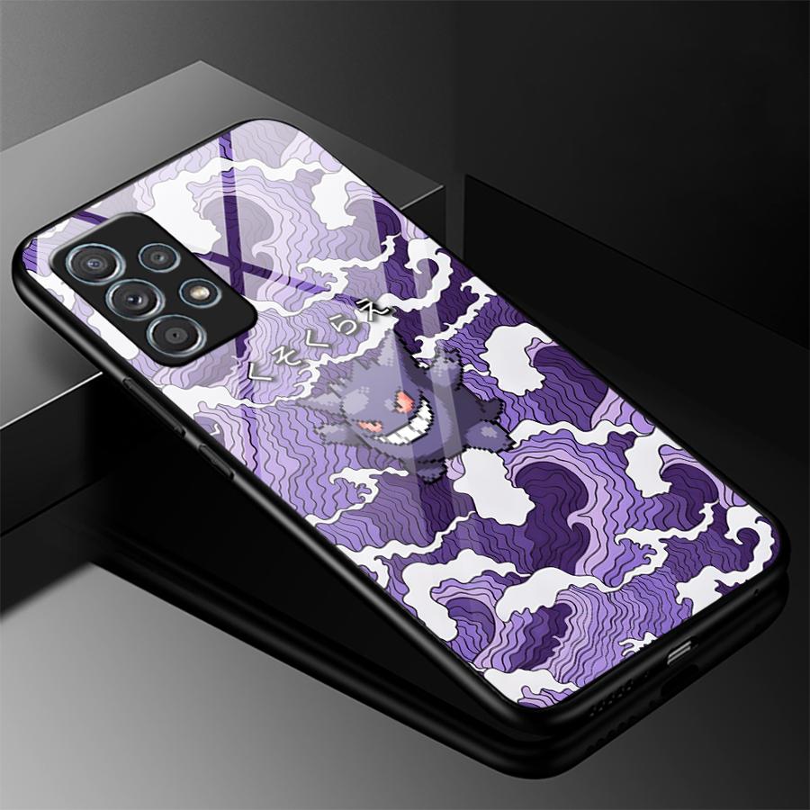 

Pokémon Pixelation Gengar Phone Cover Glass Case for Samsung Galaxy A36 A06 73 A56 A26 A15 A54 A34 A13 A32 A14 A25 A16 A24 A23 Galaxy A26 5G