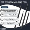 Weatherstrip Window Molding Trim Seal Compatible With 2007- Tundra Double Cab Replaces 68160-0C020 68210-0C020 68163-0C010 68164-0C010