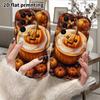 Phone Case: 2D Flat Samsung Galaxy A34 A35 M05 M06 S20 S22 S21 FE Plus 5G Protective Case, Couple Style, Pumpkin Latte, Christmas and Halloween Gift